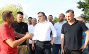 Министар Селаковић обишао поплављена подручја у општинама Дољевац и Смедеревска Паланка