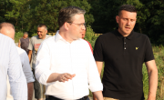Министар Селаковић обишао поплављена подручја у општинама Дољевац и Смедеревска Паланка