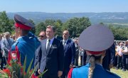Говор министра Николе Селаковића на обележавању 148. годишњице Устанка у Херцеговини - Невесињске пушке, у селу Крекови, Невесиње