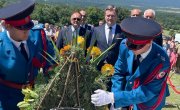 Говор министра Николе Селаковића на обележавању 148. годишњице Устанка у Херцеговини - Невесињске пушке, у селу Крекови, Невесиње