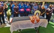 Говор министра за рад, запошљавање, борачка и социјална питања Николе Селаковића на сахрани чувара српског војничког гробља у Солуну Ђорђа Михаиловића