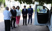 Ђорђевић на примопредаји донације Јапана Удржењу инвалида рада у Нишу