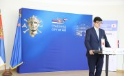 Ђорђевић на примопредаји донације Јапана Удржењу инвалида рада у Нишу