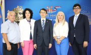 Ђорђевић на примопредаји донације Јапана Удржењу инвалида рада у Нишу