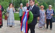 Ковачевић на помену  погинулима у ратовима деведесетих