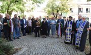 Положени венци на Споменик палим борцима у ратовима 1990 – 1999. у Земуну