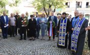 Положени венци на Споменик палим борцима у ратовима 1990 – 1999. у Земуну