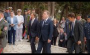 Говор министра Николе Селаковића  након одавања почасти и полагања венаца  код Спомен костурнице на острву Видо, поводом  обележавања 107. годишњице искрцавања српске војске на Јонска острва Крф и Видо