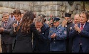 Говор министра Николе Селаковића  након одавања почасти и полагања венаца  код Спомен костурнице на острву Видо, поводом  обележавања 107. годишњице искрцавања српске војске на Јонска острва Крф и Видо