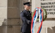 Говор министра за рад, запошљавање, борачка и социјална питања Николе Селаковића након одавања почасти и полагања венацана на Српском војничком гробљу Зејтинлик, на обележавању 105. годишњице пробоја Солунског фронта