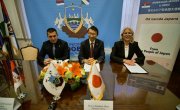 Барошевић на примопредаји донације Јапана удружењу „Бисер“ у Србобрану
