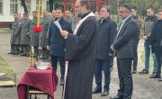 Министар Селаковић у Бачкој Тополи  на полагању камена темељца за Споменик палим борцима 1990 – 1999. године
