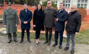 Министар Селаковић у Бачкој Тополи  на полагању камена темељца за Споменик палим борцима 1990 – 1999. године