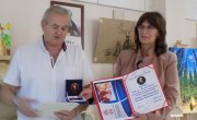 Сектор за заштиту особа са инвалидитетом Министарства подржао изложбу слика у оквиру пројекта “Предузетништво и стварање уметничког дела” 