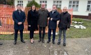 Министар Селаковић у Бачкој Тополи  на полагању камена темељца за Споменик палим борцима 1990 – 1999. године