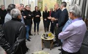 Сања Лакић и Дејан Антић на додели борачких легитимација у Пожаревцу