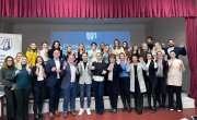 Барошевић на јавном часу знаковног српског језика у школи за оштећене слухом – наглуве „Стефан Дечански“
