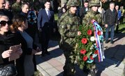 Дејан Антић открио Спомен плочу палом војнику Душану Тасићу настрадалом на КиМ 1998. године 