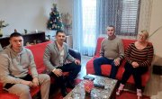 Дејан Антић посетио породицу Ненада Филиповића борца са Кошара