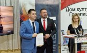 Дејан Антић на обележавању 65.  годишњице од оснивања Дома културе у Грделици 