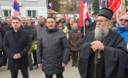 Дејан Антић у Владичином Хану открио Спомен плочу Тетовским мученицима