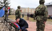 Дејан Антић на 82. годишњици пробоја логора на Црвеном Крсту