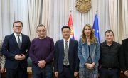 Министри Селаковић и Ђедовић на потписивању Анекса колективног уговора између представника Зиђин Копер и репрезентативних синдиката