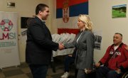Барошевић у Удружењу за младе и студенте са инвалидитетом