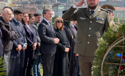 Говор изасланика председника Републике Србије, министра за рад, запошљавање, борачка и социјална питања Николе Селаковића на обележавању  Дана сећања на жртве Холокауста, геноцида и других жртава фашизма у Другом светском рату
