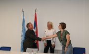 Барошевић и Јелача на додели донације Савезу глувих и наглувих Србије