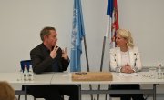 Барошевић и Јелача на додели донације Савезу глувих и наглувих Србије