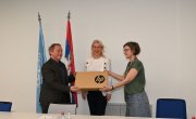 Барошевић и Јелача на додели донације Савезу глувих и наглувих Србије