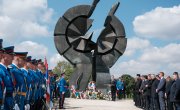 Говор изасланика председника Републике Србије, министра за рад, запошљавање, борачка и социјална питања Николе Селаковића на обележавању  Дана сећања на жртве Холокауста, геноцида и других жртава фашизма у Другом светском рату