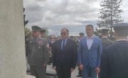 Положени венци и одата почаст у Нежидеру -„логору за српску елиту“ и бившем подлогору Маутхаузена у Мелку, Република Аустрија