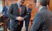 Министар Старовић са министром спољних послова Швајцарске Конфедерације