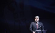Говор министра за рад, запошљавање, борачка и социјална питања Немање Старовића на Свечаној академији поводом обележавања Дана победе над фашизмом у Другом светском рату – 9. мај 1945. године