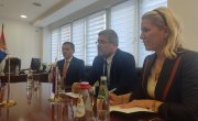 Министри Старовић и Егић одржали састанак уочи одржавања Првог Свесрпског сабора