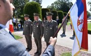 Положени венци на Споменик захвалности Француској на Калeмегдану