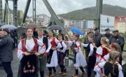 Росић на спајању застава Србије и Српске 