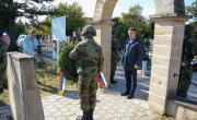 Положени венци и одата почаст страдалим српским и француским  војницима у Првом светском рату у Зајечару