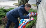Положени венци и одата почаст страдалим српским и француским  војницима у Првом светском рату у Зајечару