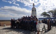 Почаст српским ратницима на месту команде Солунског фронта у Поликастру