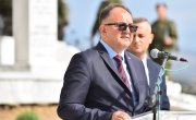 Почаст српским ратницима на месту команде Солунског фронта у Поликастру