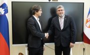 Министар Старовић састао се са словеначким колегом Луком Месецом