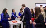 Председник Вучић обишао Инклузивно-едукативни центар у Алибунару