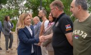 Министар Ђурђевић Стаменковски у Кули: Подршка борцима, социјалним установама и запошљавању