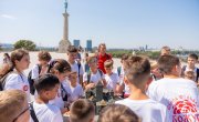 Ђурђевић Стаменковски са децом са КиМ: Чувајте заједништво и љубав према својој Србији!