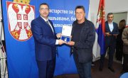 Уручене Борачке споменице у Бајиној Башти, Ужицу, Косјерићу и Пожеги