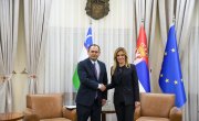 Србија и Узбекистан настављају да јачају пријатељске и партнерске односе