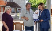Ђурђевић Стаменковски уручила Борачку споменицу породици погинулог борца Славише Ђорђевића